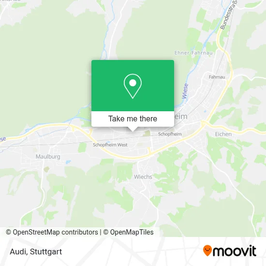 Audi map