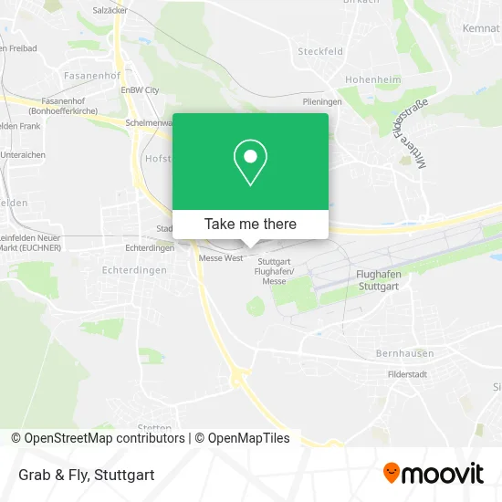 Grab & Fly map
