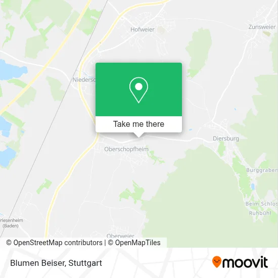Blumen Beiser map