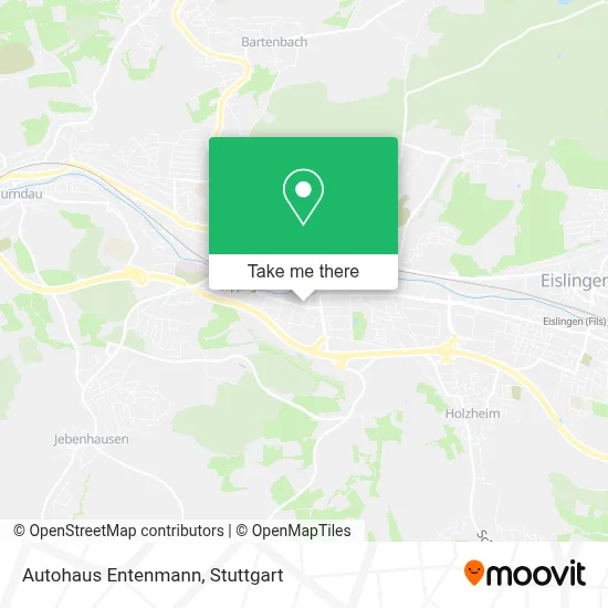Autohaus Entenmann map