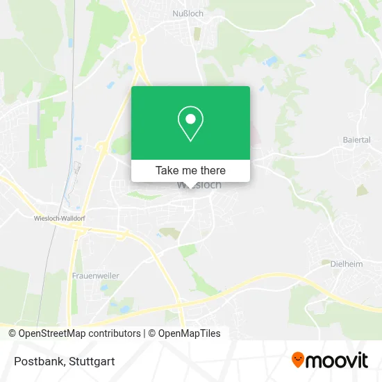 Postbank map