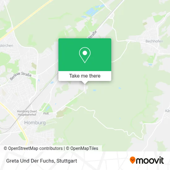Greta Und Der Fuchs map