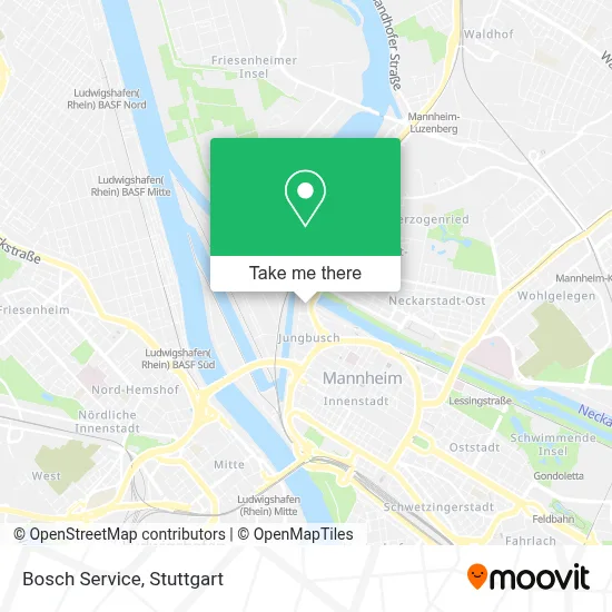 Bosch Service map