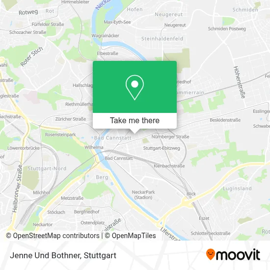 Jenne Und Bothner map