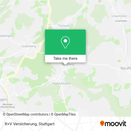 R+V Versicherung map