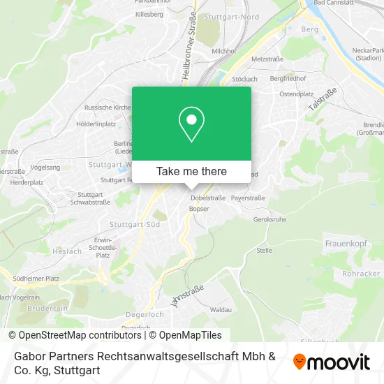 Gabor Partners Rechtsanwaltsgesellschaft Mbh & Co. Kg map