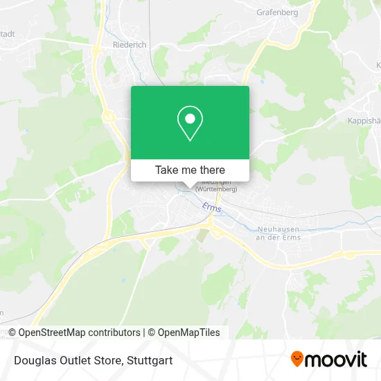 Douglas Outlet Store map