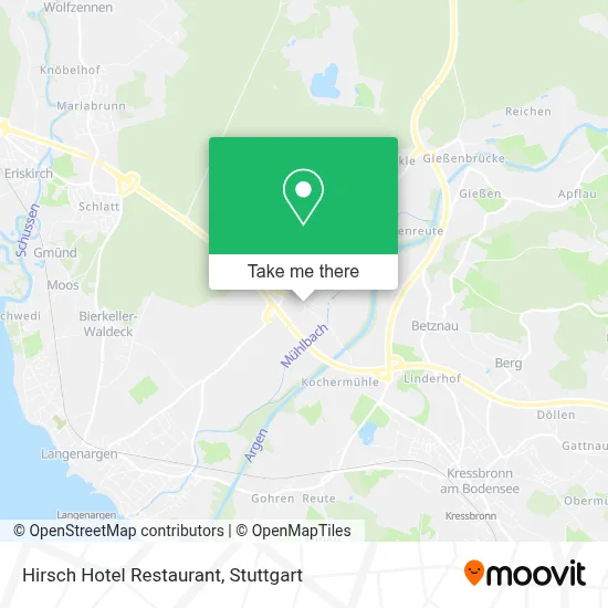 Hirsch Hotel Restaurant map