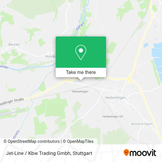 Jet-Line / Kbw Trading Gmbh map