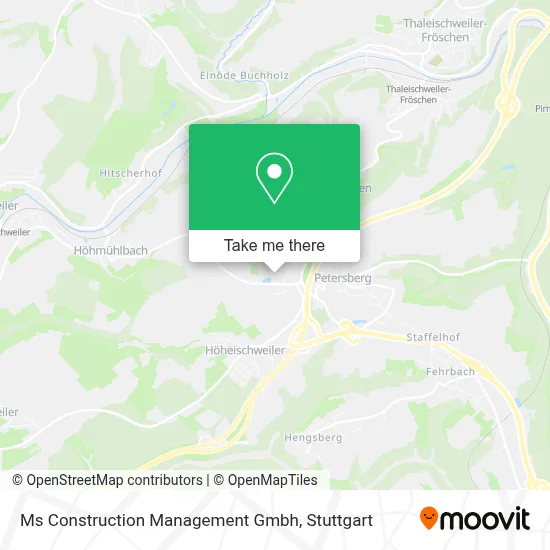 Ms Construction Management Gmbh map