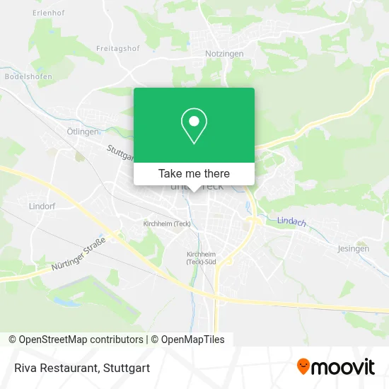 Riva Ristorante map