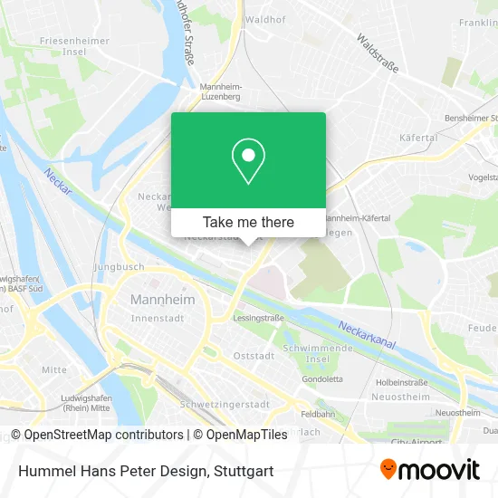 Hummel Hans Peter Design map