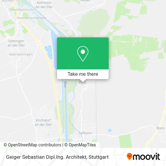 Geiger Sebastian Dipl.Ing. Architekt map