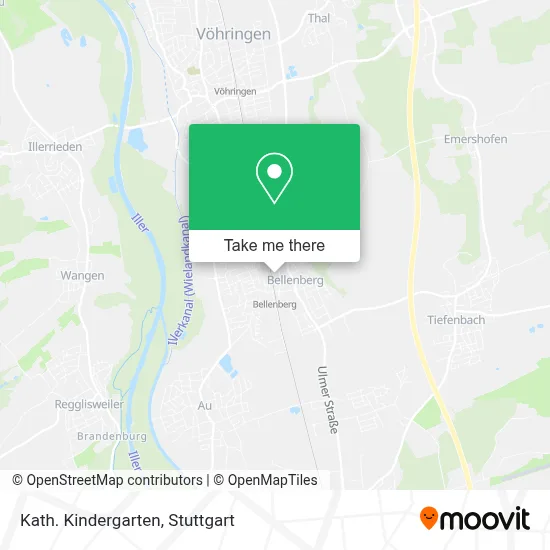 Kath. Kindergarten map