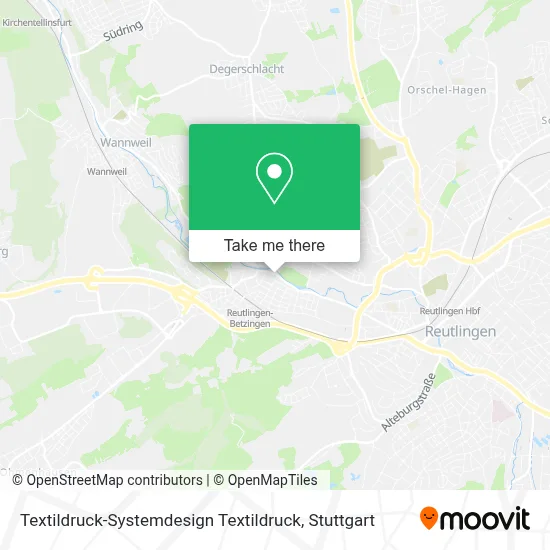 Textildruck-Systemdesign Textildruck map