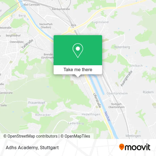 Adhs Academy map