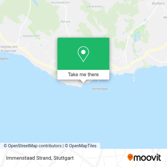 Immenstaad Strand map