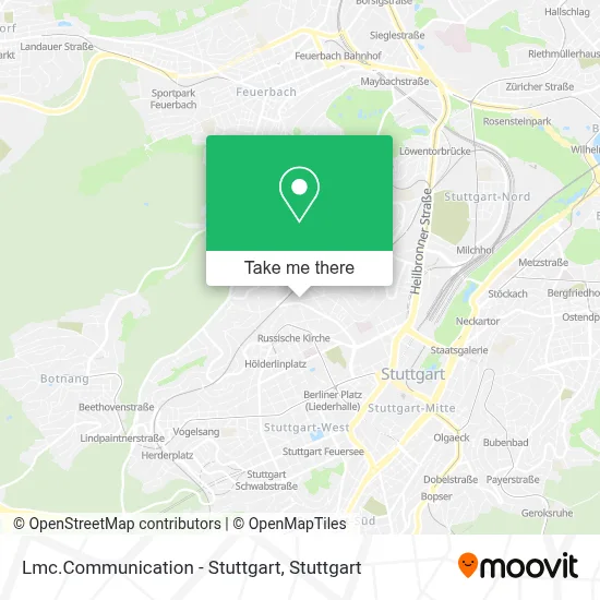 Lmc.Communication - Stuttgart map