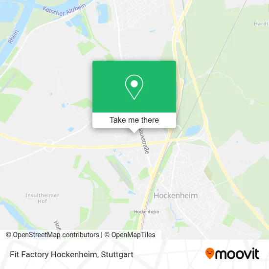 Fit Factory Hockenheim map