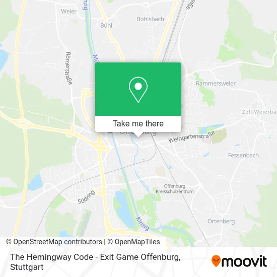 The Hemingway Code - Exit Game Offenburg map