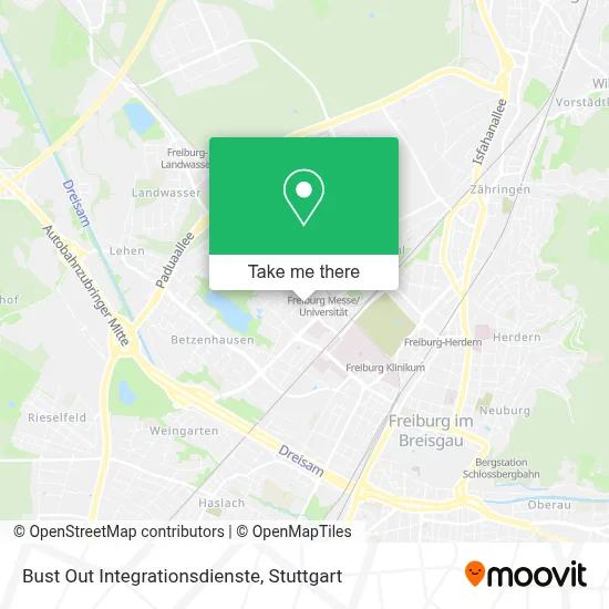 Bust Out Integrationsdienste map