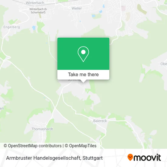 Armbruster Handelsgesellschaft map