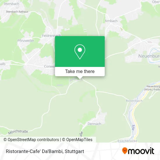 Ristorante-Cafe' Da'Bambi map