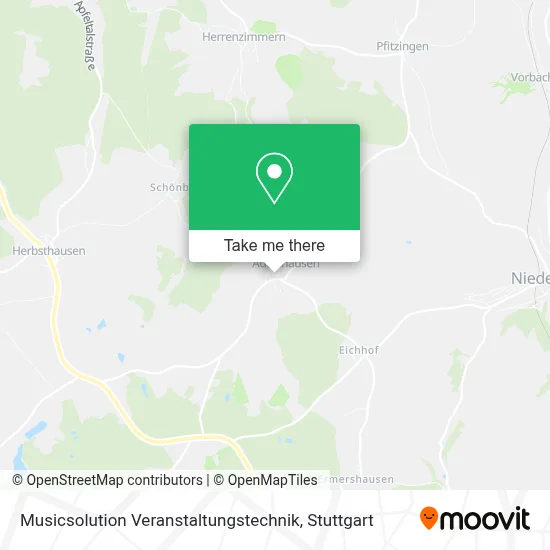 Musicsolution Veranstaltungstechnik map