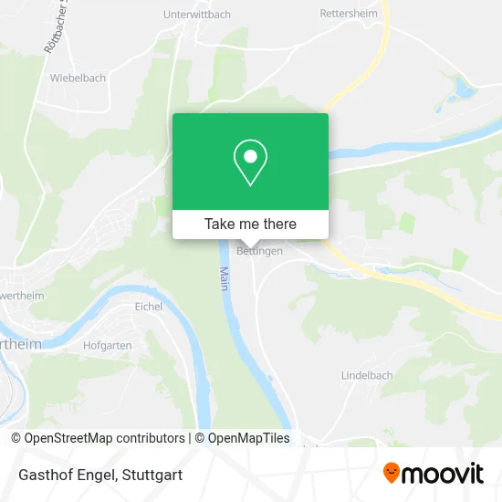 Gasthof Engel map