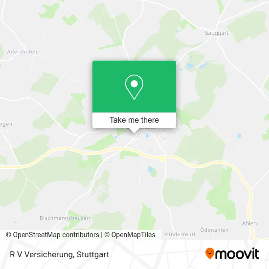 R V Versicherung map