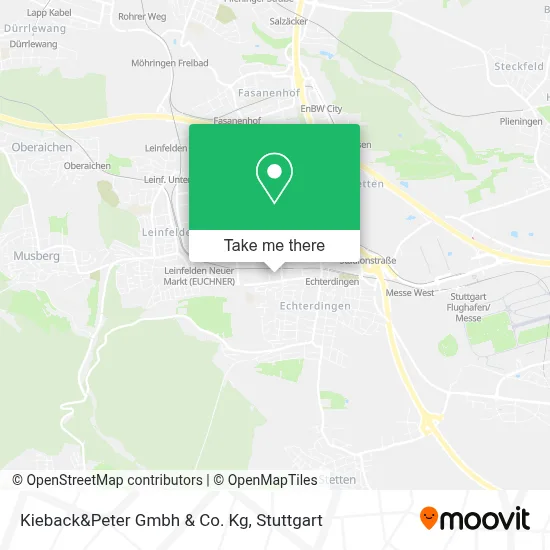 Kieback&Peter Gmbh & Co. Kg map