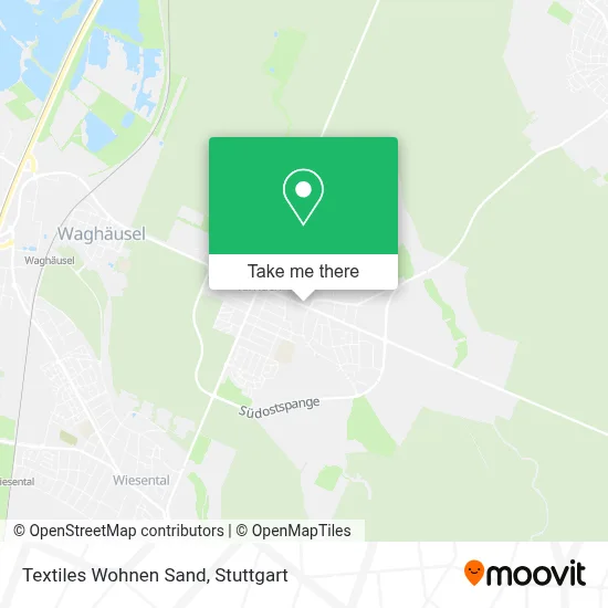 Textiles Wohnen Sand map