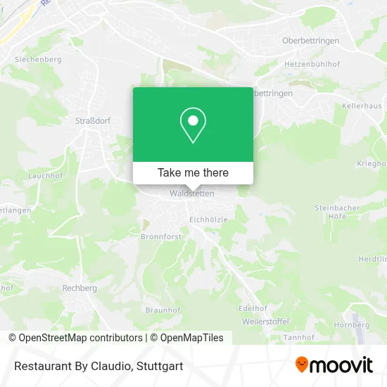 Ristorante Da Claudio map