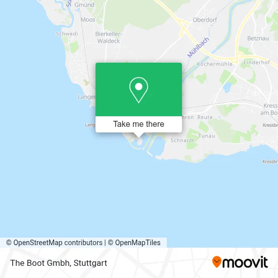 The Boot Gmbh map