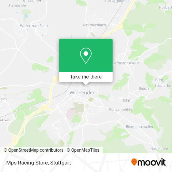 Mps Racing Store map