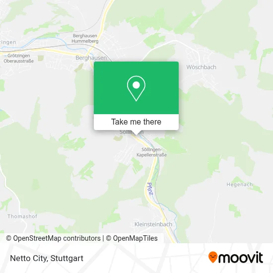 Netto City map