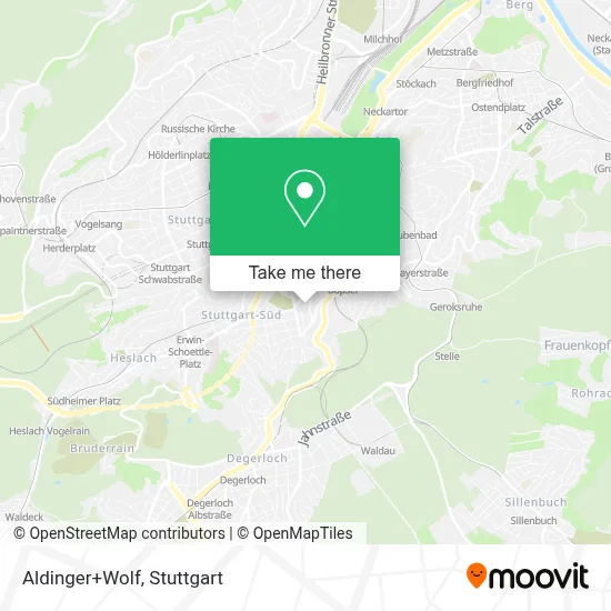 Aldinger+Wolf map