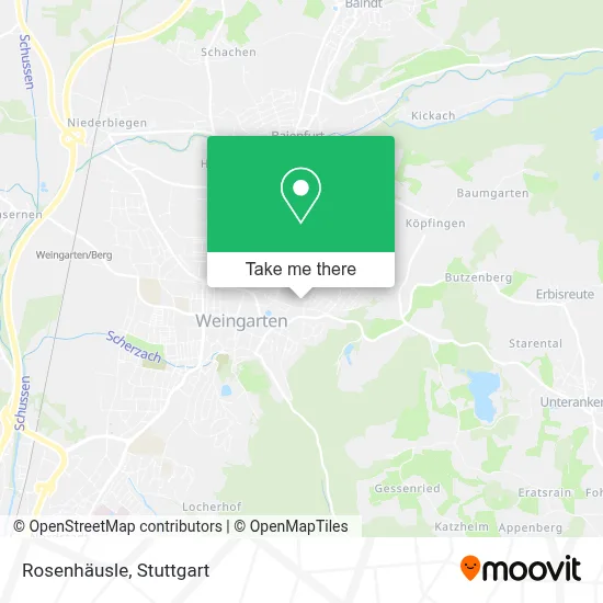 Rosenhäusle map