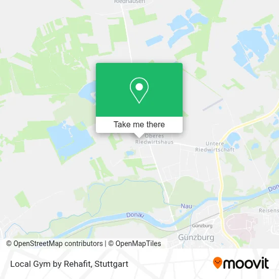 Local Gym by Rehafit map