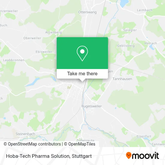 Hoba-Tech Pharma Solution map