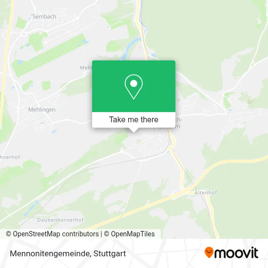 Mennonitengemeinde map