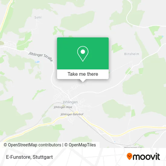 E-Funstore map