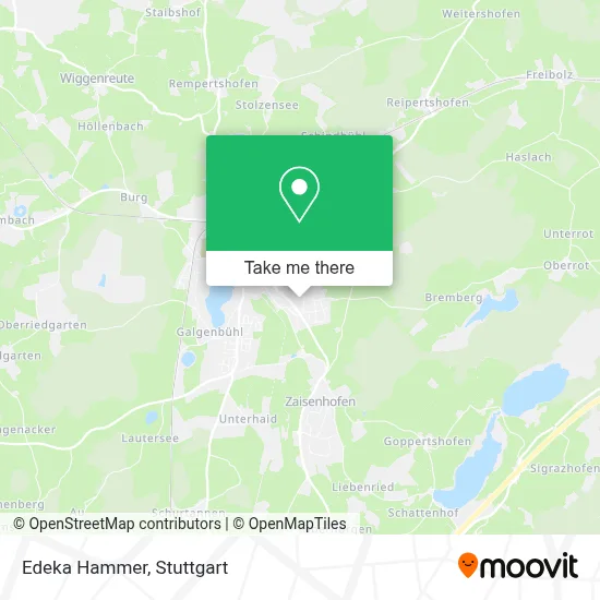 Edeka Hammer map