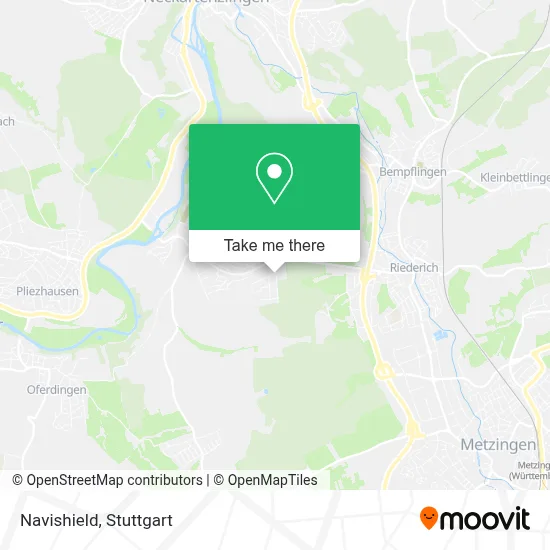 Navishield map