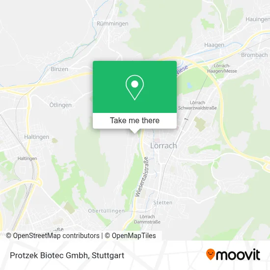 Protzek Biotec Gmbh map
