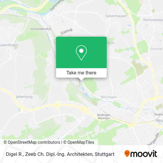 Digel R., Zeeb Ch. Dipl.-Ing. Architekten map