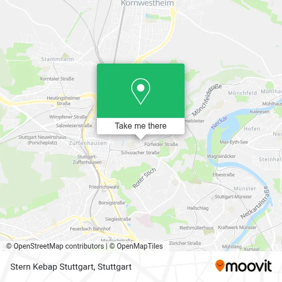 Stern Kebap Stuttgart map