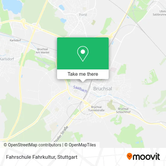 Fahrschule Fahrkultur map