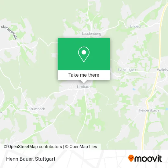 Henn Bauer map