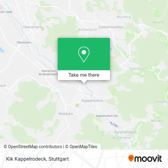 Kik Kappelrodeck map